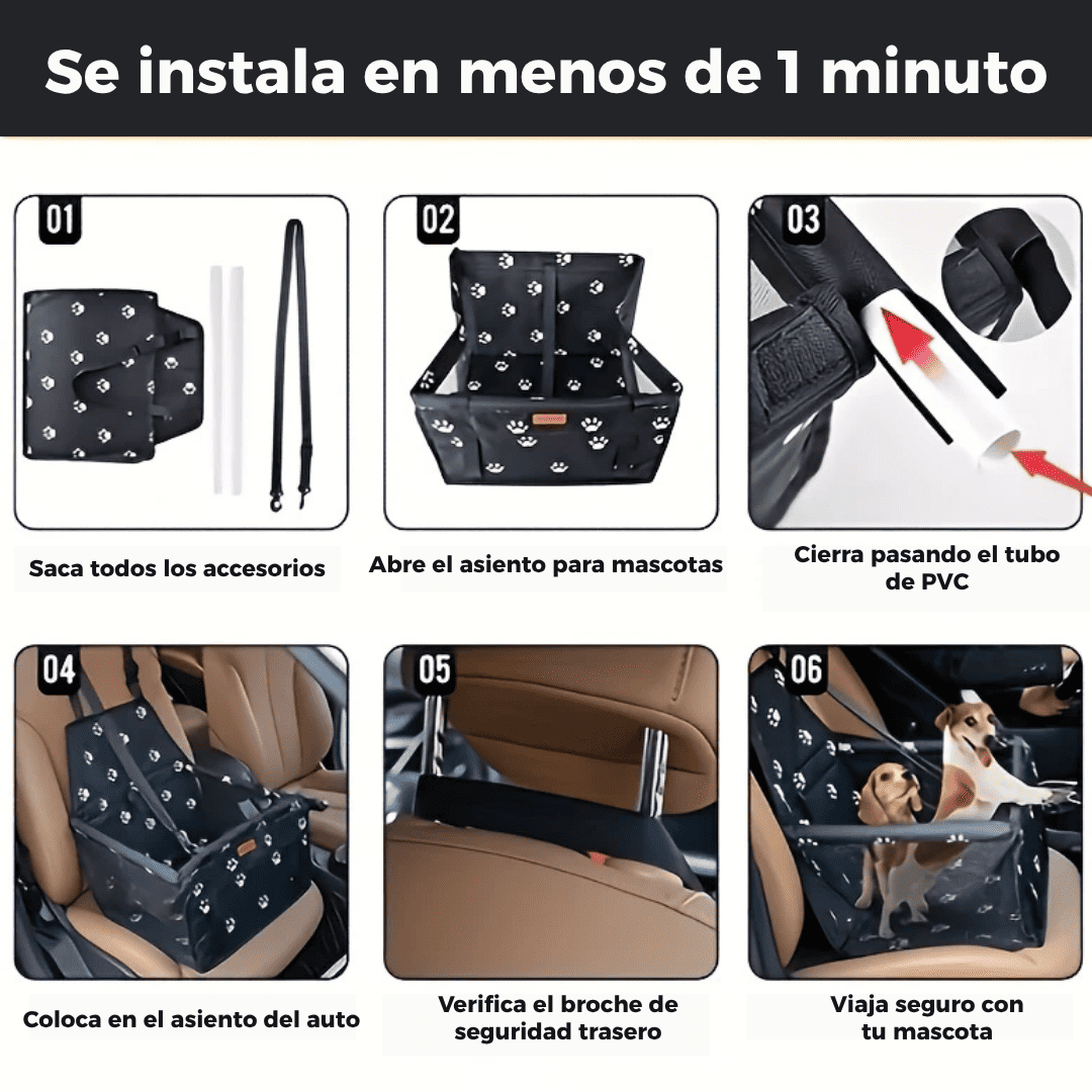 ASIENTO PLEGABLE PARA MASCOTAS