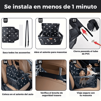ASIENTO PLEGABLE PARA MASCOTAS