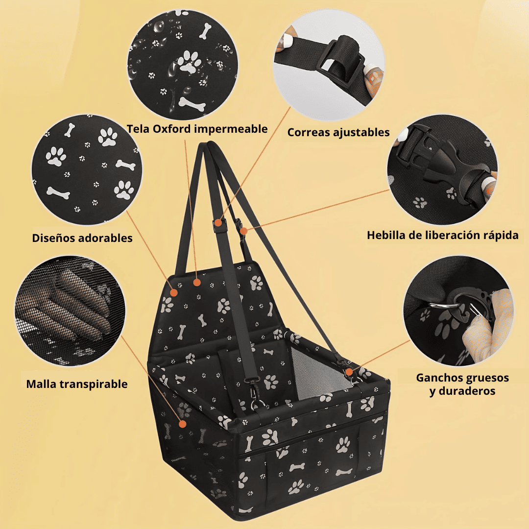 ASIENTO PLEGABLE PARA MASCOTAS